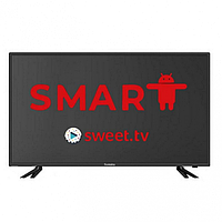 ТЕЛЕВИЗОР SUMATO 43UTS03, LED 42" 110см ANDROID 13 оперативная 1,5Гб, встроенная 8Гб, Тюнер DVB-T/C/T2; черный