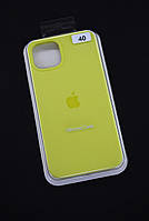 Чехол для телефона iPhone 15Plus Silicone Case original FULL №40 lemon (4you)