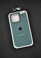 Чехол для телефона iPhone 15ProMax Silicon Case original FULL №66 pine green (4you)