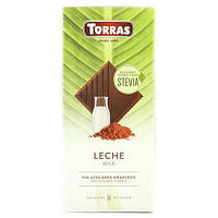 Молочный шоколад без сахара Stevia Torras 100г