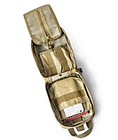 Аптечка тактичного типу, оснащена системою Molle A87, фото 6