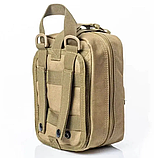 Аптечка тактичного типу, оснащена системою Molle A87, фото 9