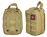 Аптечка тактичного типу, оснащена системою Molle A87, фото 10