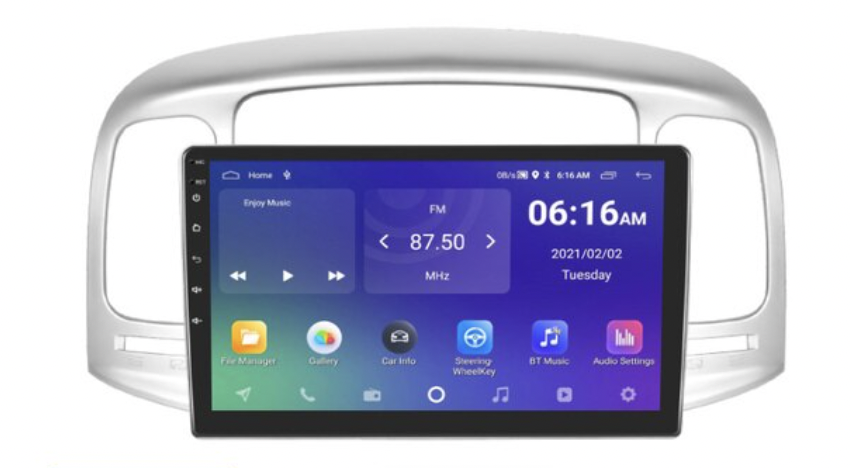 Штатна магнітола Hyundai Accent 2006-2012 Android