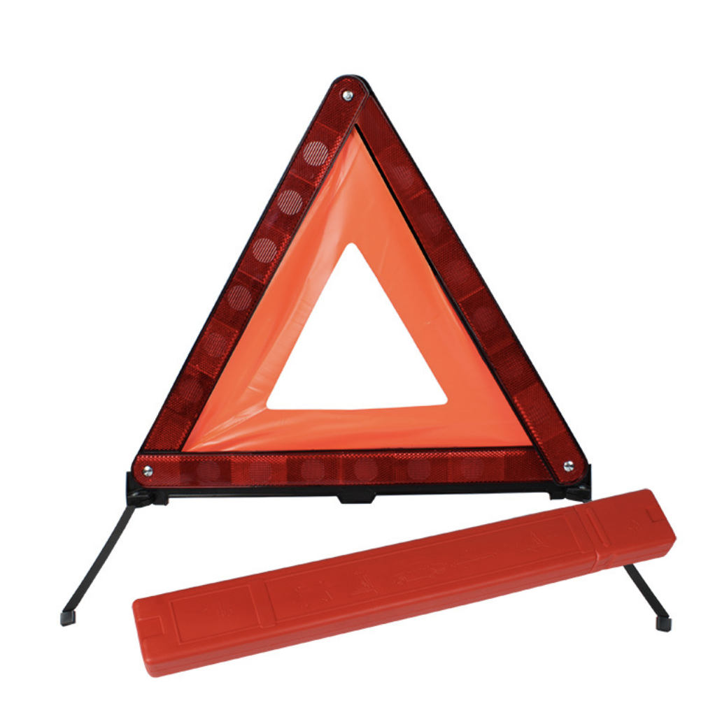 Дорожный знак аварийной остановки в форме треугольника - фото 1 - id-p2092460588
