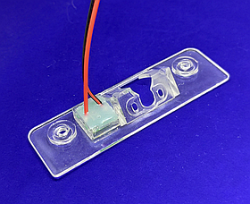 Корпус ліхтаря для підсвічування номера з камери заднього виду для Skoda Octavia 2009-2014