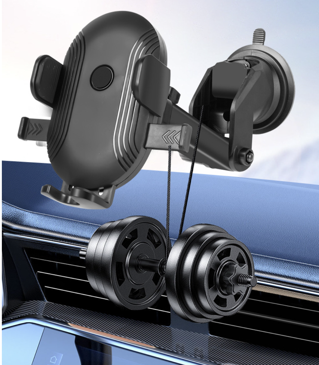 Тримач телефону в авто на торпеду / Автотримач телефону на присосці, фото 1