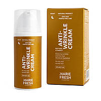 Нічний Крем проти зморшок для сухої та нормальної шкіри Marie Fresh Anti-Wrinkle Cream 30 мл