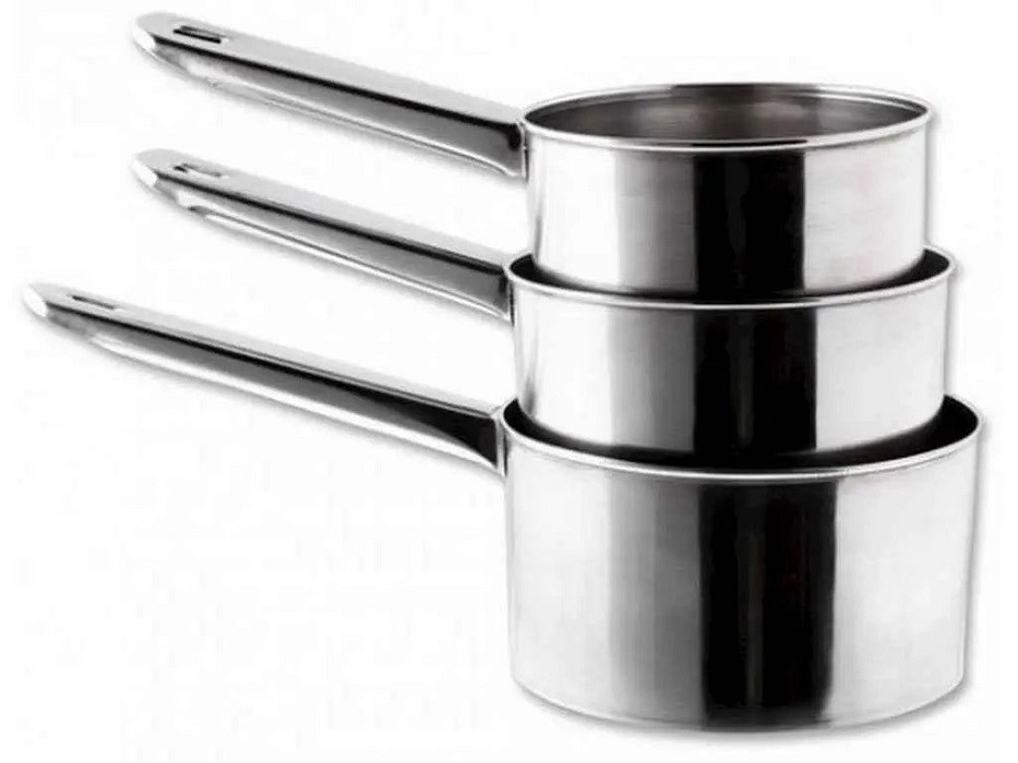 Набір сотейників Empire із нержавіючої сталі 12, 14, 16 см (EM 9577)