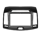 Рамка перехідна Hyundai Elantra 2007-2010 під екран 9 дюймів, фото 3