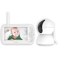 Oditton BM628 5-дюймовий інтелектуальний дитячий монітор Baby monitor, відеоняня Радіоняня з камерою й аудіо