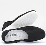 Чорні кеди жіночі мокасини текстиль 36, фото 2