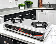 Газовая плита Domotec MS 6606 Бытовые кухонные плиты Domotec без духовки Газовая плита под баллонный газ as