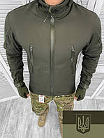 Тактическая куртка Софтшелл олива Военная Армейская куртка мужская Куртка на флисе Размеры S L XL XXL