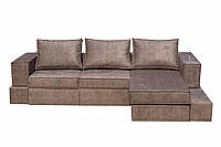 Угловой диван Ричард 300х185см (ППУ HR35, Холлофайбер, МДФ, Усиленный) Бежевый