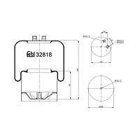 Подушка амортизуюча 32818 (FEBI)