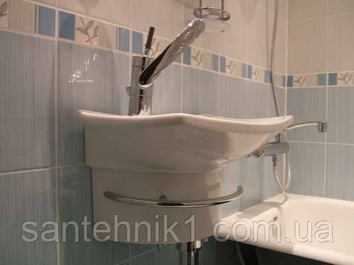 Монтаж умивальників, заміна раковин