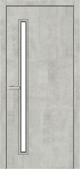 Двері міжкімнатні MSDoors Takoma Бетон (глухі-щитові), фото 1