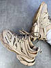Жіночі кросівки Balenciaga Track Beige взуття Баленсіага Трек бежеві, фото 6