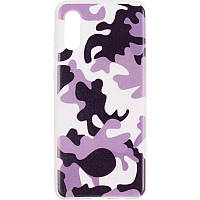 Чохол — накладка для Samsung A02/бампер на самсунг А02/Abstraction Case/Camouflage.