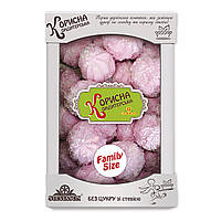 Зефир розовый весовой со стевией и асаи берри в кокосовой стружке , без сахара, Стевиясан 250 г
