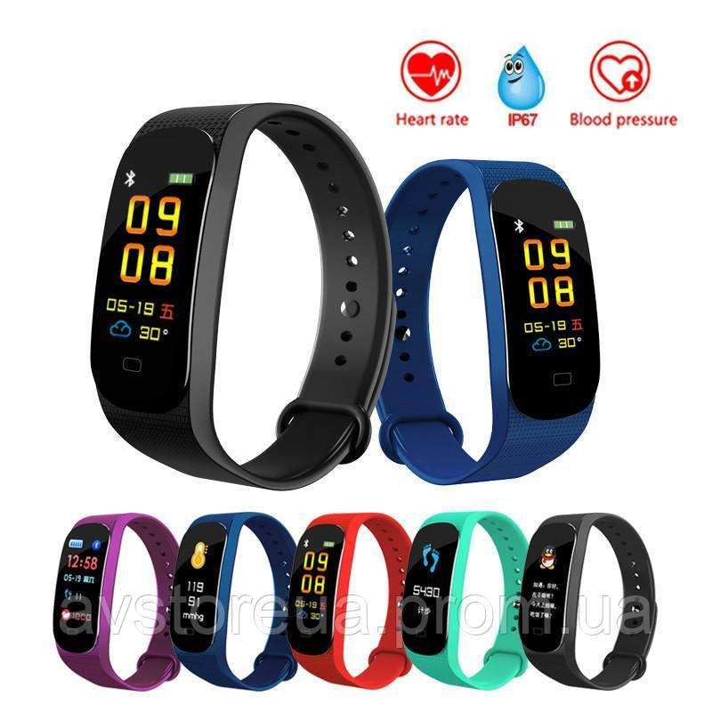 Фітнес-браслет M5 Band Smart Watch Bluetooth 4.2, крокомір, фітнес-трекер, пульс, монітор сну