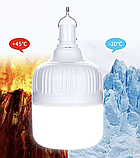 80W акумуляторна LED лампа з гачком, фото 6