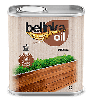 BELINKA Oil Decking, кольорова олія для садових меблів з деревини, тон 205, 2,5л, фото 2