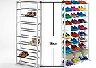 Органайзер полиця для взуття на 30 пар 10 полиць Amazing shoe rack, фото 3