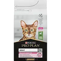 Сухий корм Purina Pro Plan Delicate для котів з чутливою шкірою, з ягням 1.5 кг