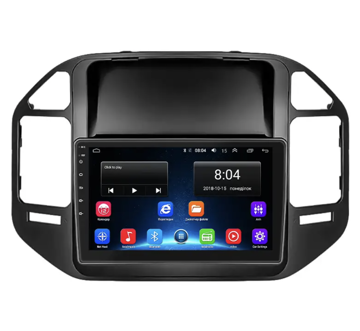 Штатна магнітола Mitsubishi Pajero 2004-2011 V73 V60 Android