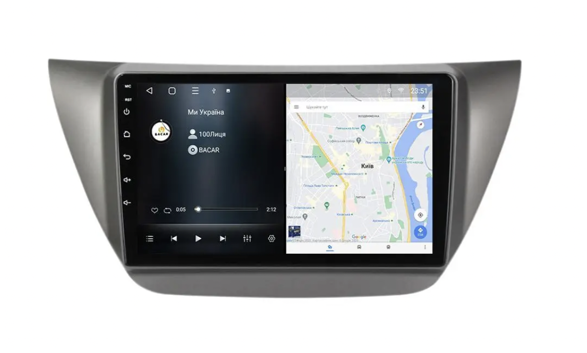 Штатна магнітола Mitsubishi Lancer 9 2002-2010 Android