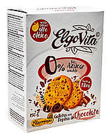 Печенье без сахара с шоколадной крошкой Elgorriaga Elgo Vita 0% Sugar Chocolate Chips, 150 г