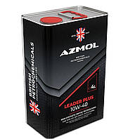Масло моторне AZMOL LEADER PLUS 10W40 (кан мет 4 дм3)