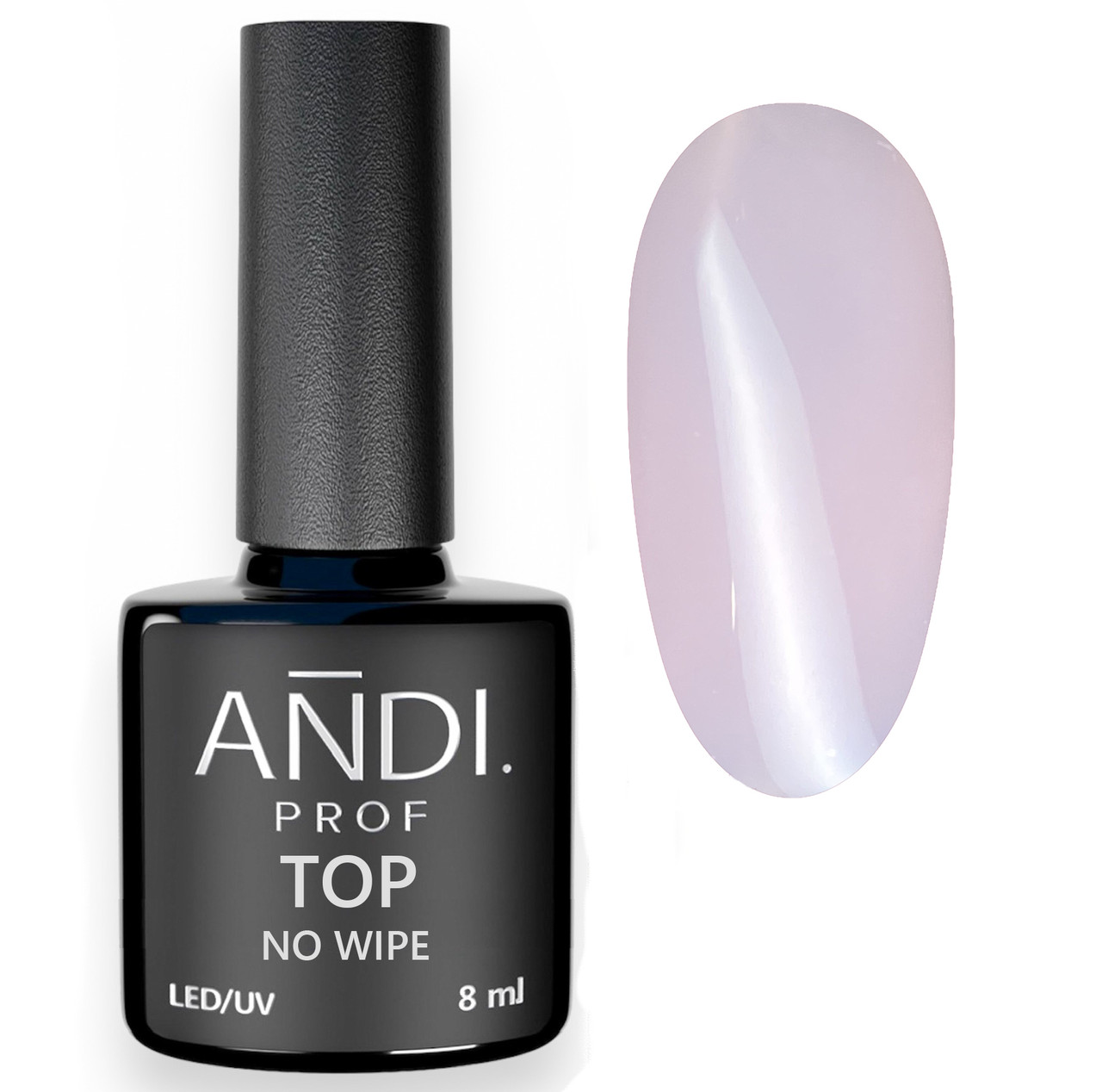 Топ для гель-лаку без липкого шару ANDI PROF TOP NUDE NO WIPE №2