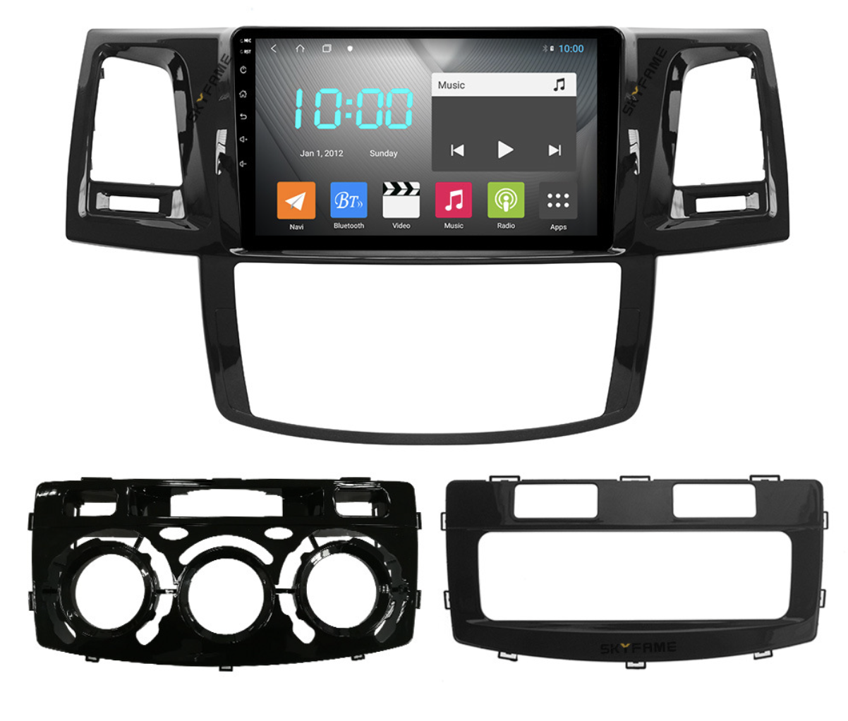 Штатна магнітола Toyota Hilux Fortuner 2007-2015 Android