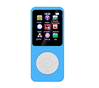 Плеєр MP3 Rock Star X02 Bluetooth 32gb HI FI з зовнішнім динаміком синій, фото 7