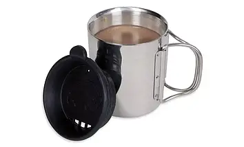 Термокухоль з кришкою Tatonka Thermo 250 (Silver/Black), фото 3