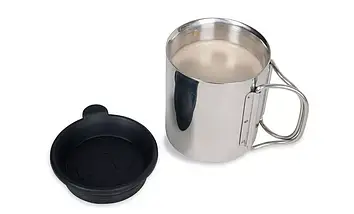 Термокухоль з кришкою Tatonka Thermo 250 (Silver/Black), фото 4
