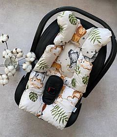 Матрац в прогулянкову коляску матрацик в автокрісло стільчик для годування