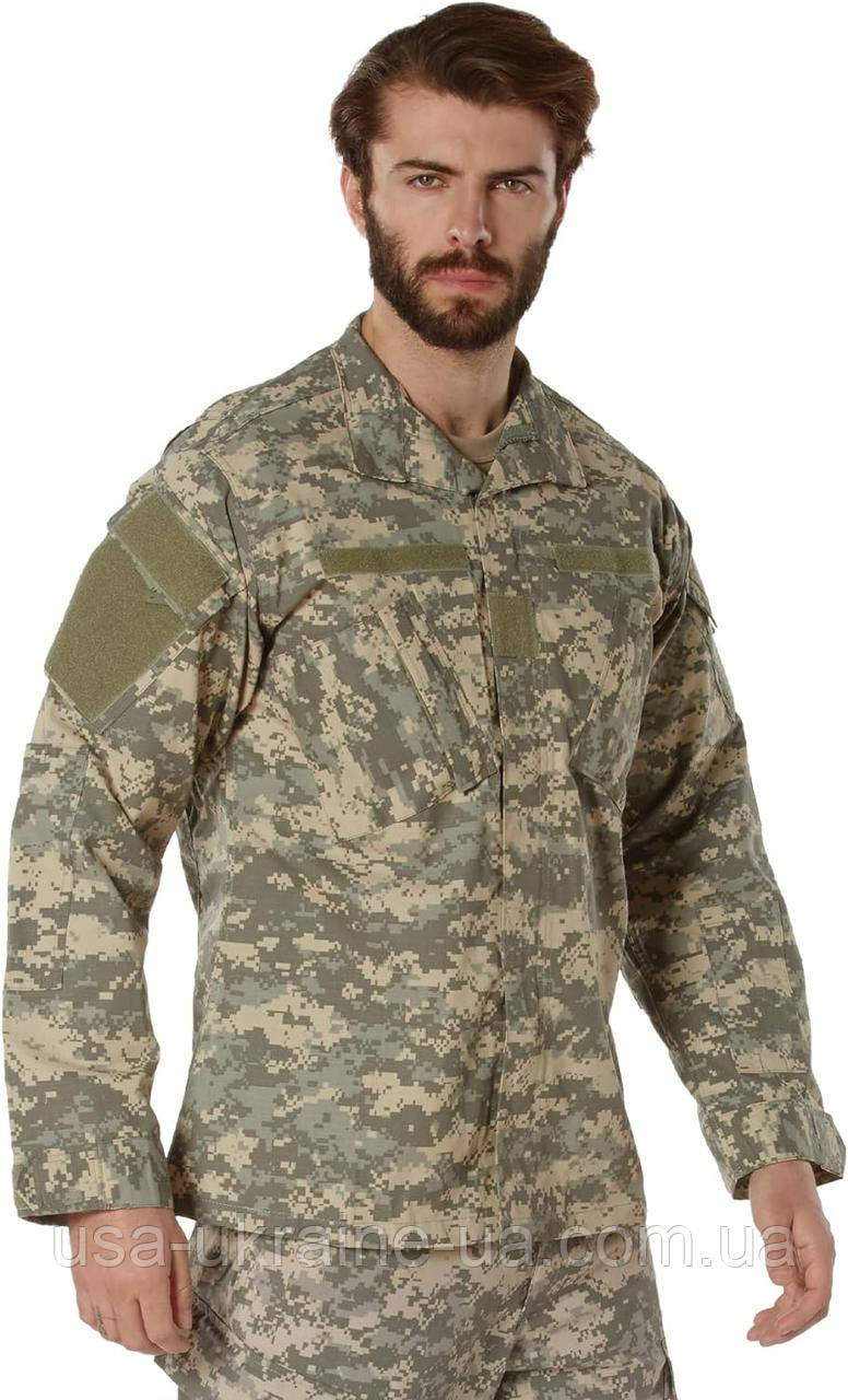 Армійська камуфляжна сорочка ROTHCO ACU Digital Camo, фото 1