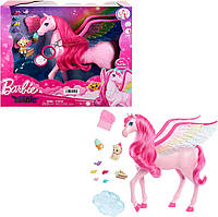 Ігровий набір Барбі Чарівний Пегас Barbie A Touch of Magic Pegasus, Pink Pegasus with Pink Hair