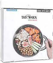 Туристична миска з ручкою Tatonka Bowl With Grip S (Silver), фото 5