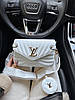 Жіноча сумка Louis Vuitton Wave White Крос боді чорна 2 відділення з ланцюжком і гаманцем LV, фото 10
