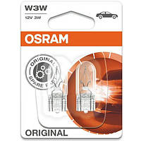Лампа Osram накаливания 12V W3W 3W W2,1x9.5D Original Line (2шт) (OS_2821-02B)
