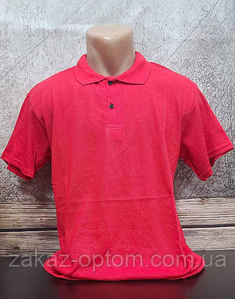 Футболка чоловіча поло Батал оптом (2XL-6XL) Туреччина-115176, фото 1