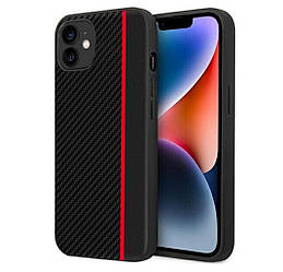 Чохол накладка Primolux CFC для Apple iPhone 12 / iPhone 12 Pro - Black&Red