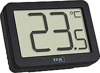 Термометр комнатный TFA 30106501, черный