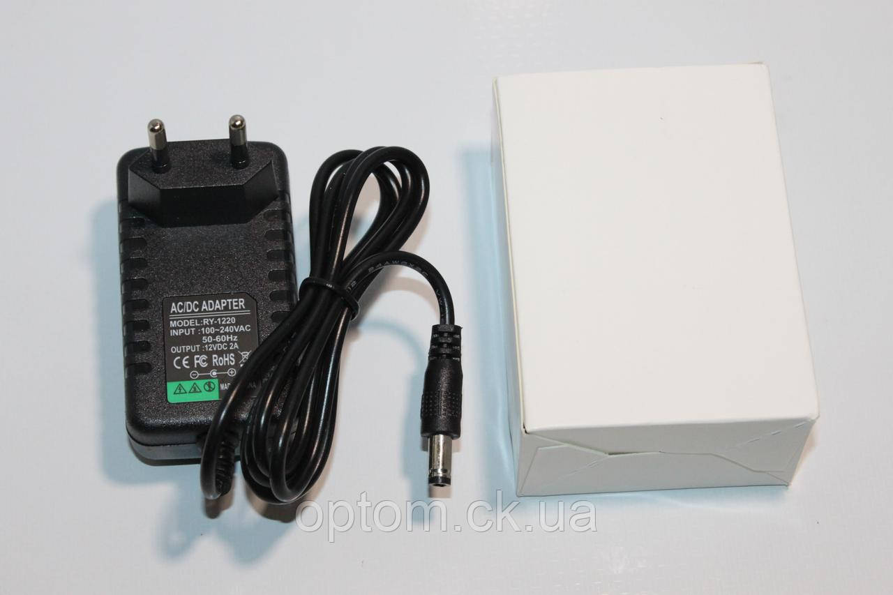 Блок живлення 12V 2A (5.5\2.5mm) Box