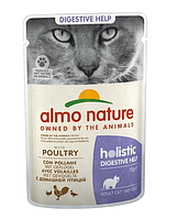 Влажный корм для кошек Almo Nature Holistic Functional Cat Digestive Help с птицей 70 г